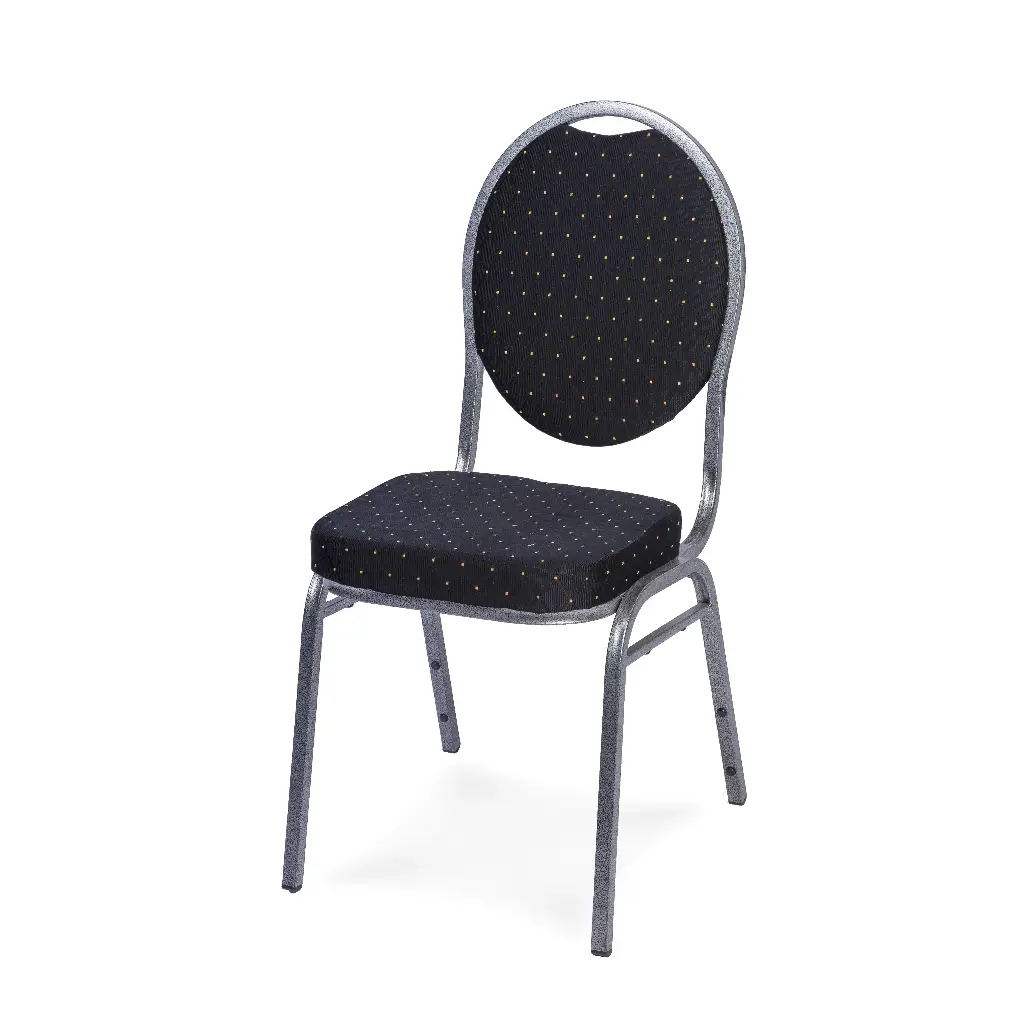 Luxe stapelstoel zwart 2.webp