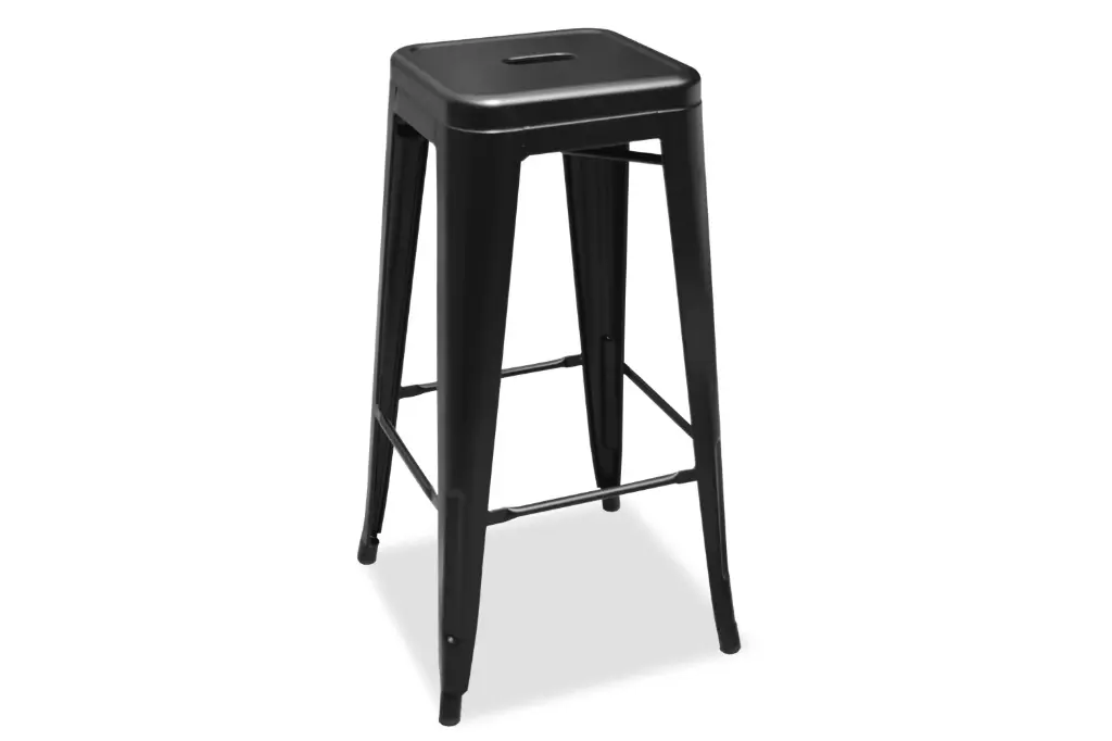 Barkruk Industrieel Zwart