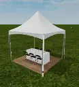Vouwtent 3x3m - Wit